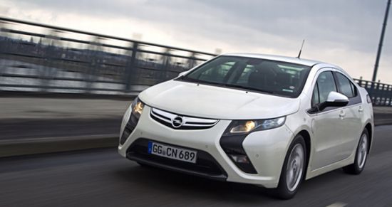 20100708 - Opel Ampera Opel Ampera Hybridauto serieller Hybridantrieb