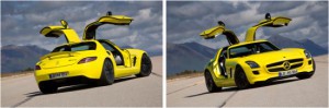 SLS AMG E-CELL: Supersportwagen mit Elektroantrieb