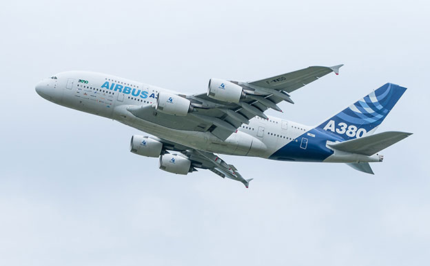 Flugzeug Airbus A380