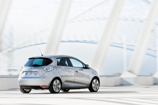 Renault ZOE: Lithium-Ionen-Batterie mit 22 kWh Leistung ist luftgekühlt und 290 kg schwer (Quelle: Renault)