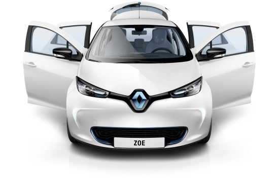 Renault ZOE: Das fünftüriger Kompaktklasse-Eauto hat das Format eines Renault Clio (Quelle: Renault)