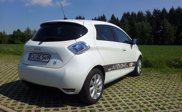 Renault ZOE Elektroauto Testfahrt