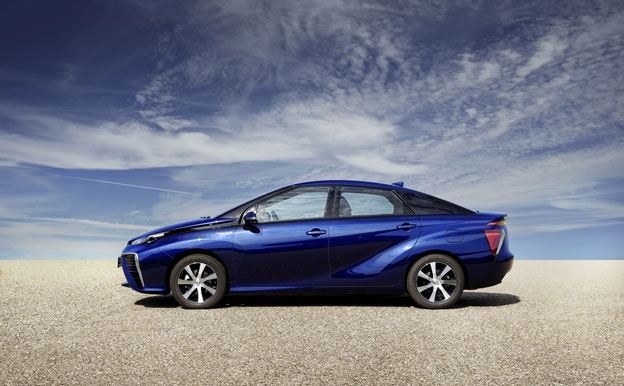 Toyota Mirai FCEV Brennstoffzellenauto Wasserstoffauto