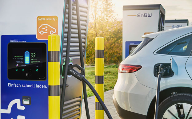 EnBW mobility+ Smartphone App Elektroauto laden