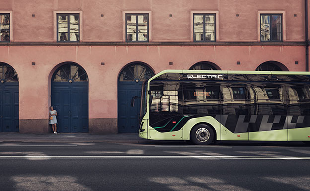 Volvo 7900 Electric Articulated Elektrobus Elektro-Stadtbus