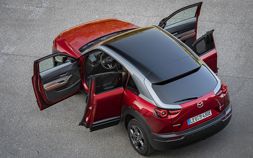 Mazda MX-30 ab Herbst: Elektro-Crossover mit Mini-Reichweite zum  Volkswagen-Preis 