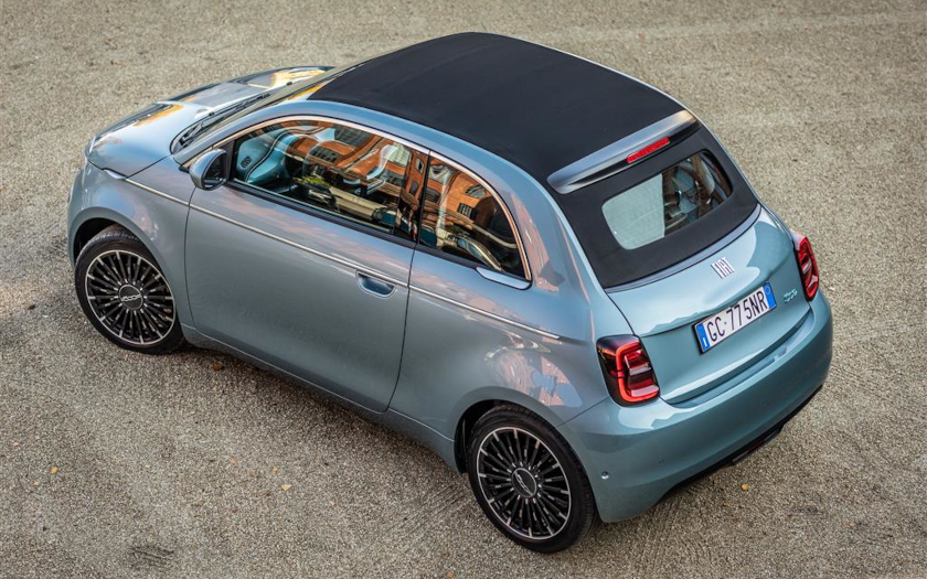 Fiat 500 Elektro Cabrio Elektroauto Elektro-Kleinstwagen Elektro-Cabrio