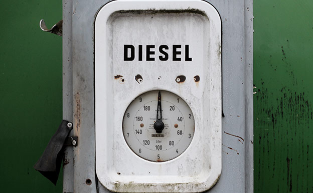 Titelbild Diesel Tankstelle