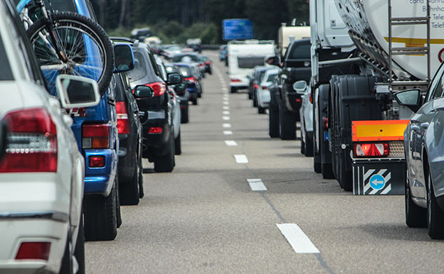 Titelbild Verkehr Stau